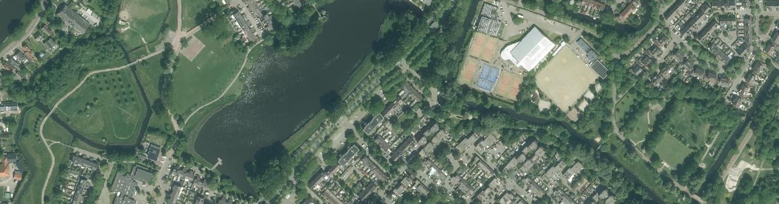 Luchtfoto van 't Rak-Noord