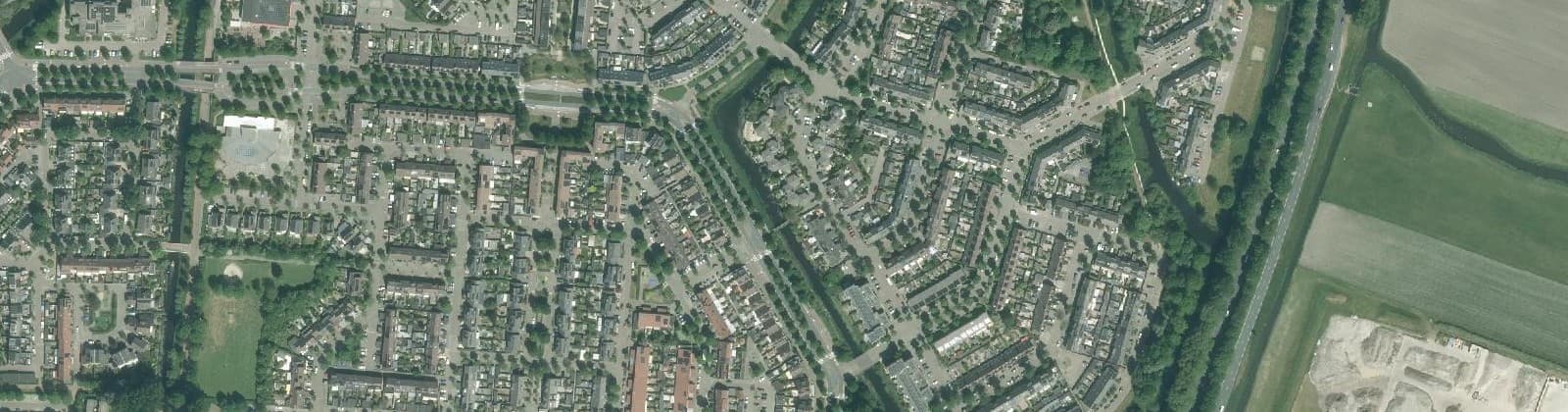 Luchtfoto van Daalmeer-Noordoost