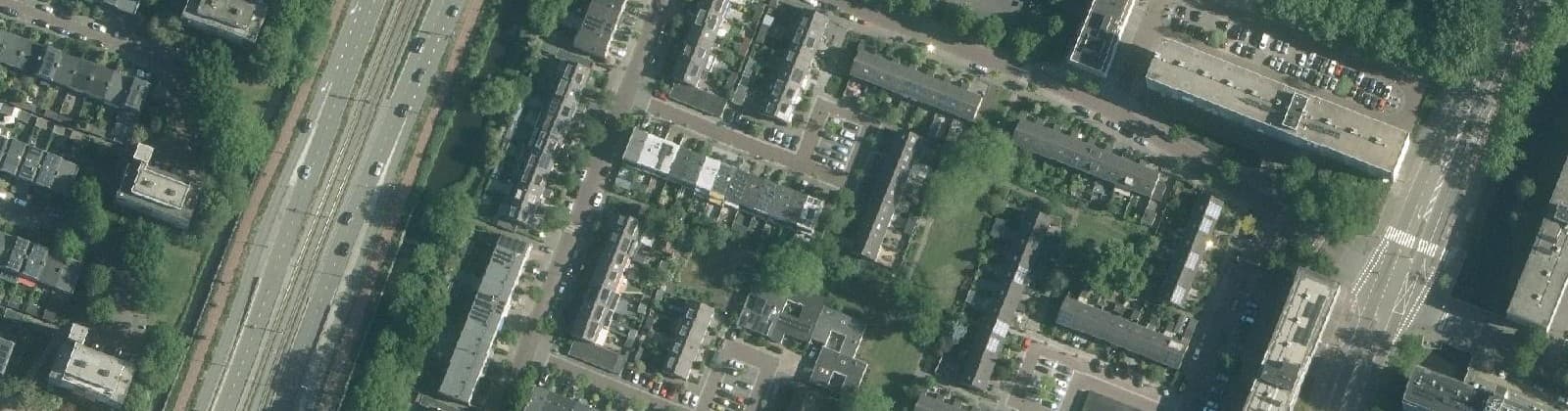 Luchtfoto van Alpen Rondwegbuurt