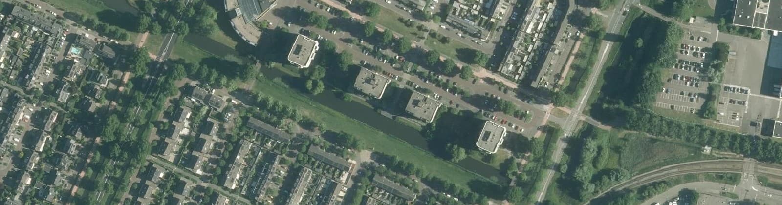 Luchtfoto van Betsy Perkbuurt