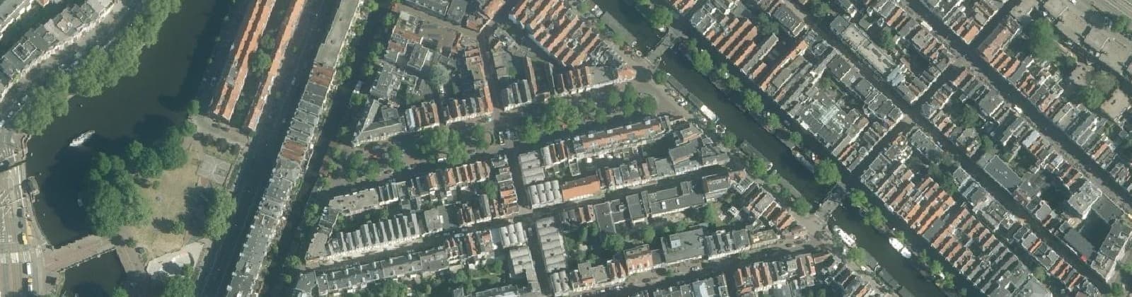 Luchtfoto van Driehoekbuurt