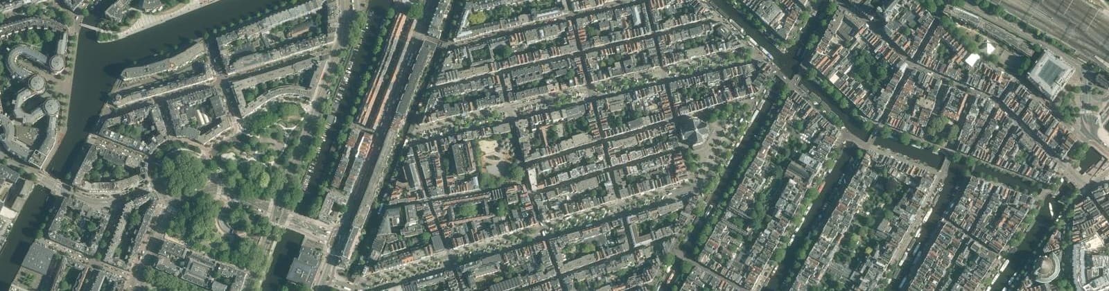 Luchtfoto van Anjeliersbuurt-Noord