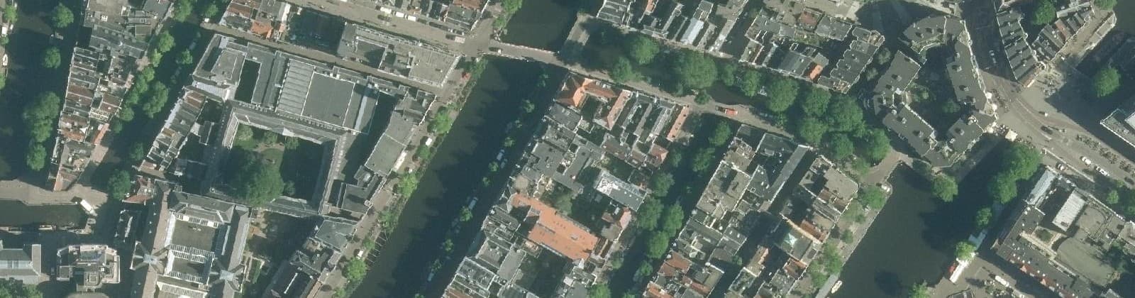 Luchtfoto van Zuiderkerkbuurt