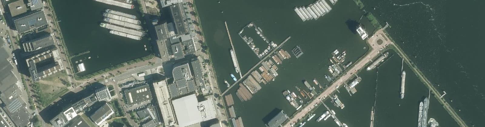Luchtfoto van Minervahaven-Zuidoost
