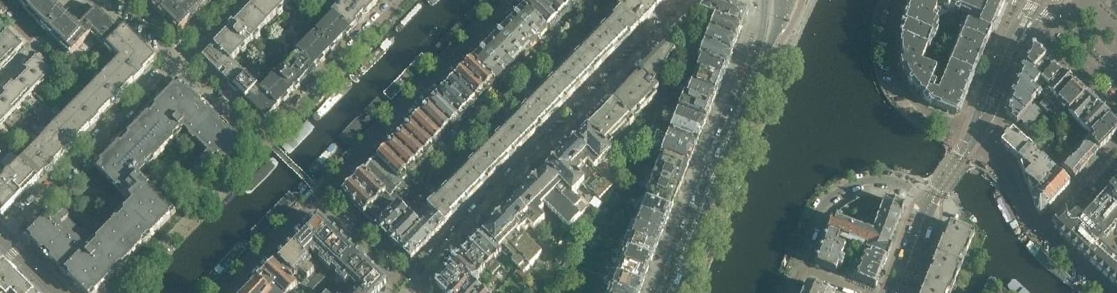 Luchtfoto van De Wittenbuurt-Noord