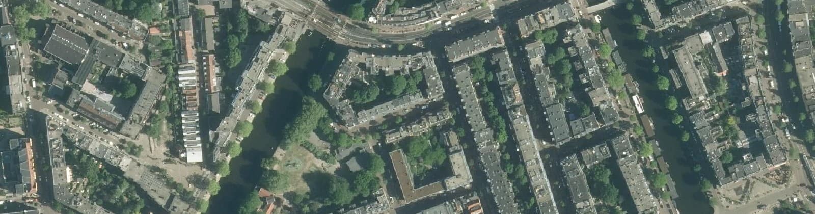 Luchtfoto van Bellamybuurt-Noord