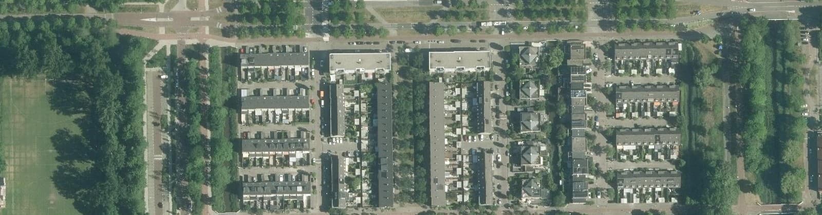 Luchtfoto van De Eendracht