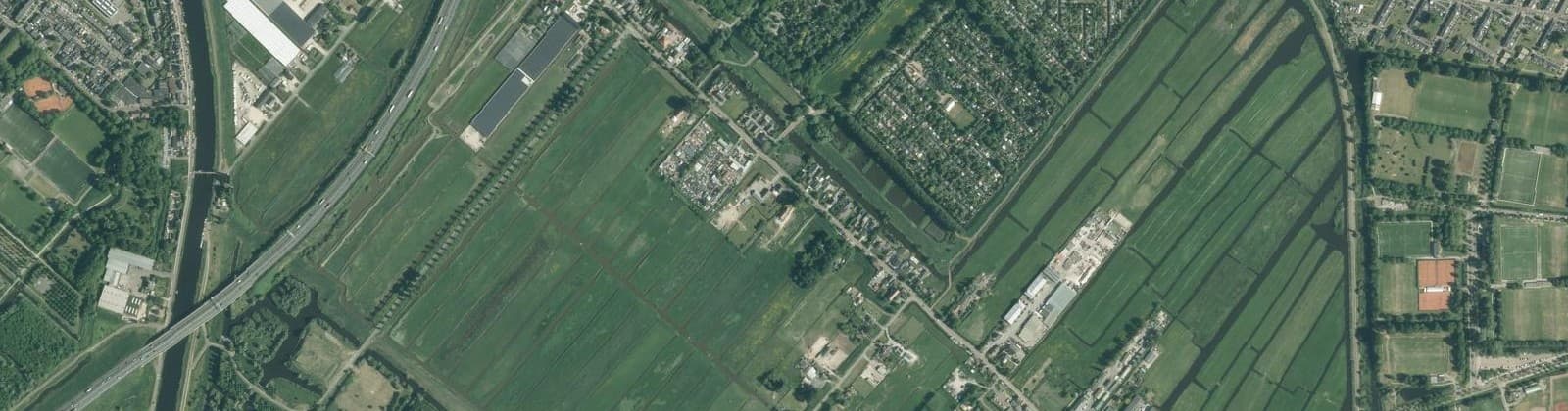 Luchtfoto van Osdorper Bovenpolder