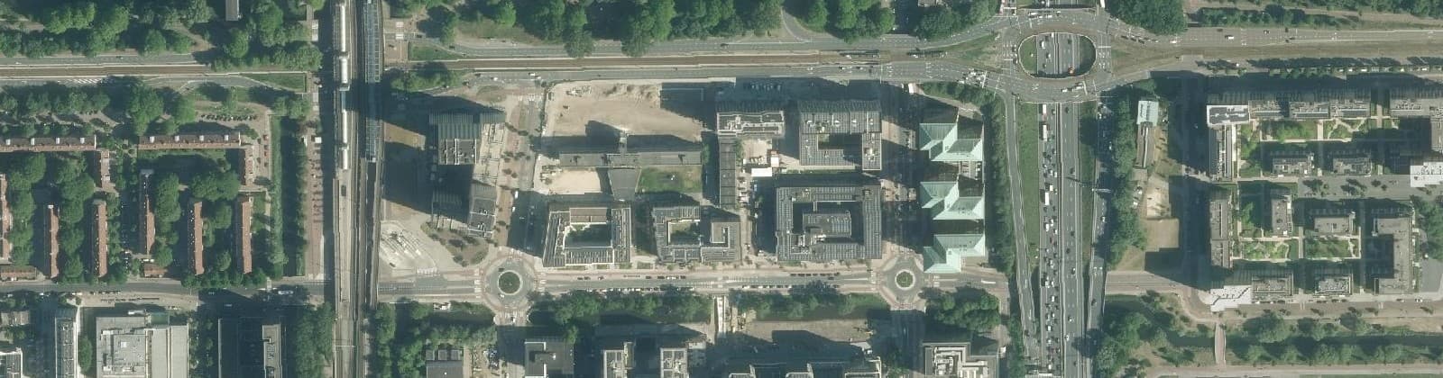 Luchtfoto van Schipluidenbuurt