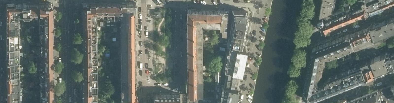Luchtfoto van Legmeerpleinbuurt