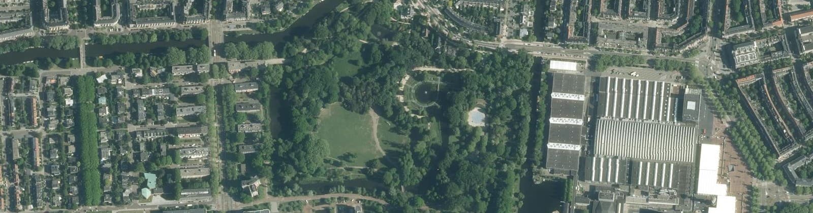 Luchtfoto van Beatrixpark