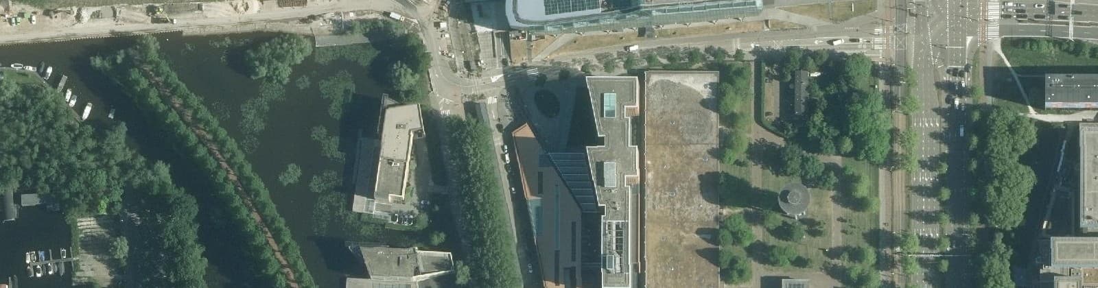 Luchtfoto van Zuiderhof