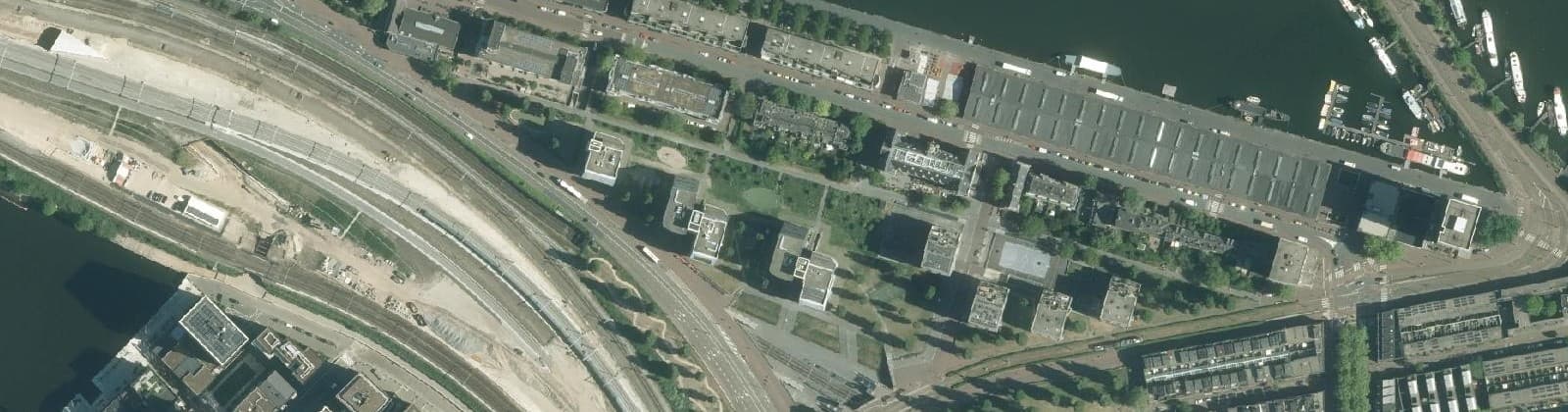 Luchtfoto van Rietlanden