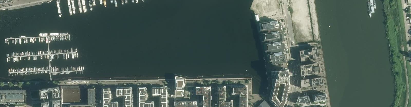 Luchtfoto van Cruquiusbuurt