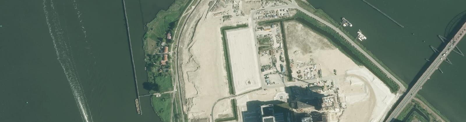 Luchtfoto van Sluisbuurt