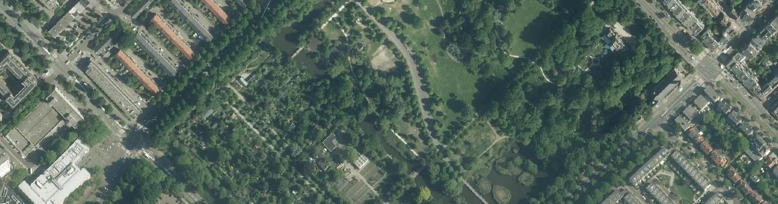 Luchtfoto van Frankendael