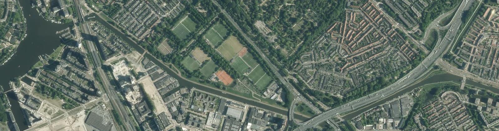 Luchtfoto van Drieburg