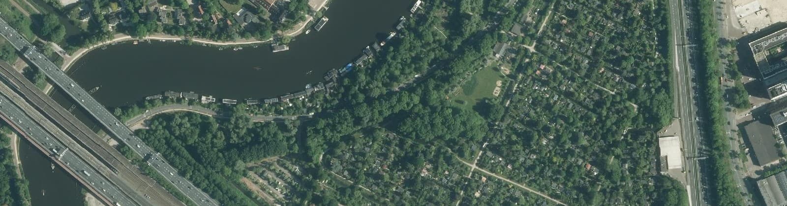 Luchtfoto van Amstelglorie