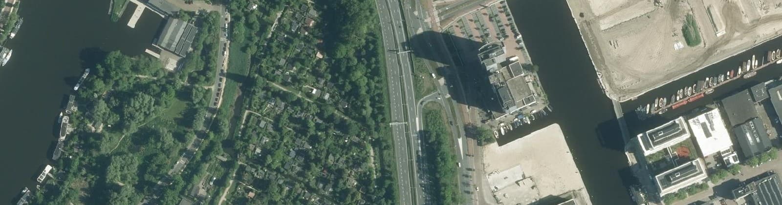 Luchtfoto van Amstelkwartier-West