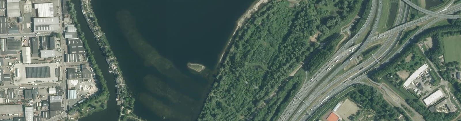 Luchtfoto van Noorder IJplas