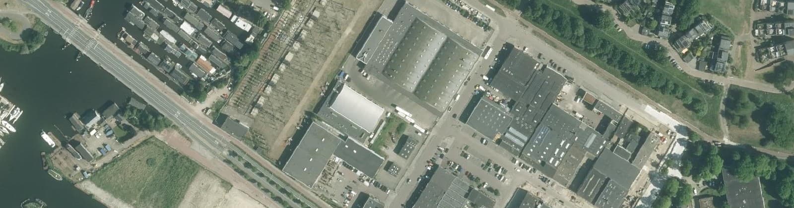 Luchtfoto van Klaprozenbuurt