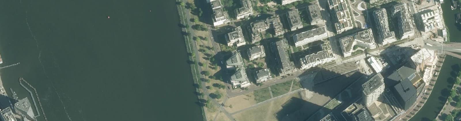 Luchtfoto van Overhoeks