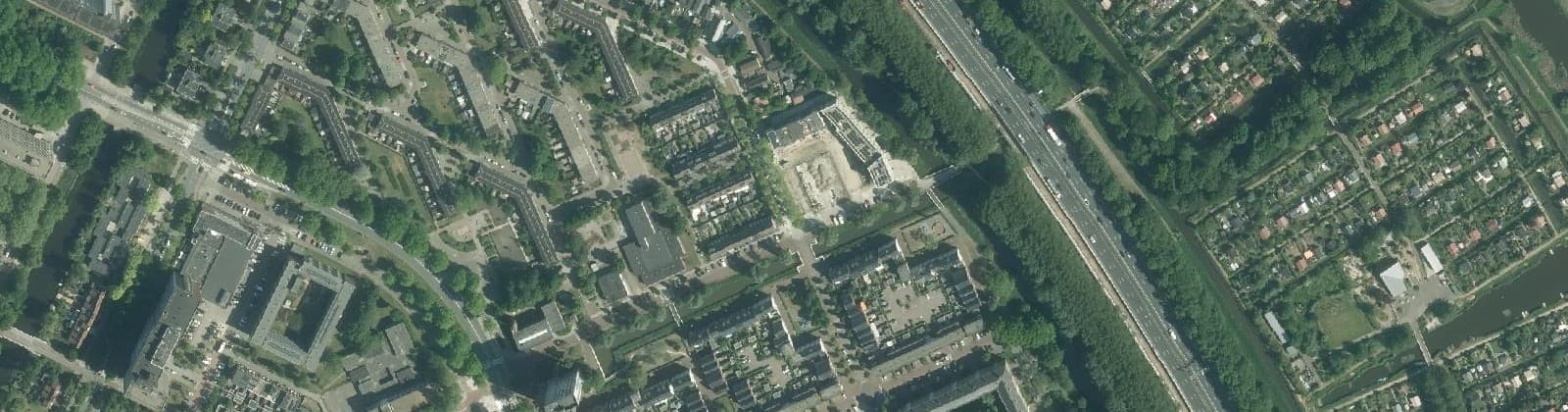 Luchtfoto van Markengouw-Midden