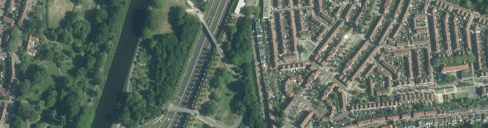 Luchtfoto van Vogelbuurt-Noord