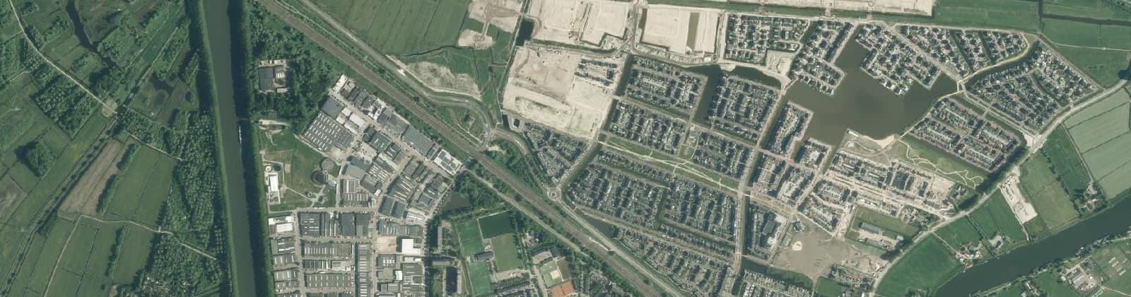 Luchtfoto van Lanenrijk