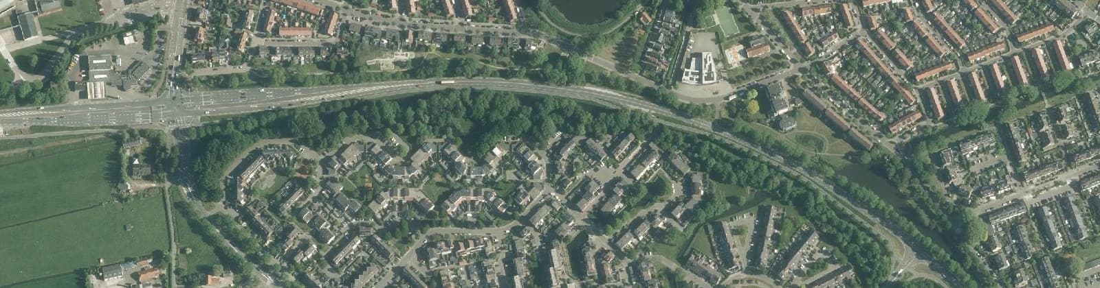 Luchtfoto van Aetsveld-Noord