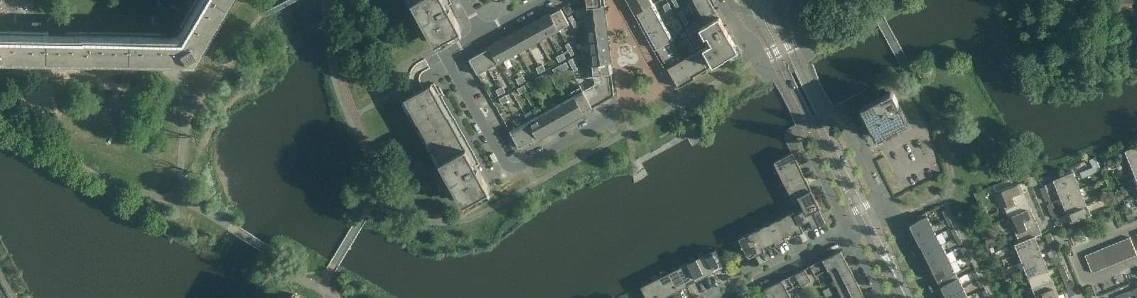Luchtfoto van Grunder/Koningshoef
