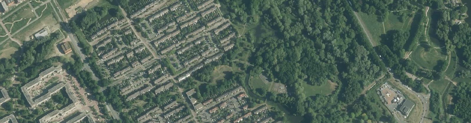 Luchtfoto van Holendrecht-Oost