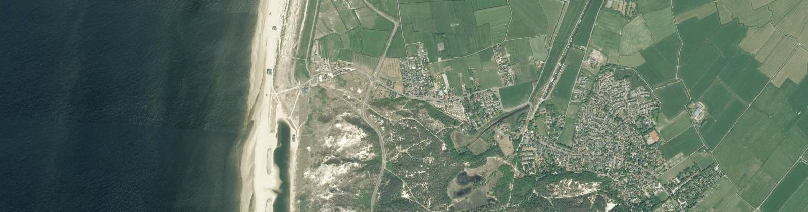 Luchtfoto van Camperduin