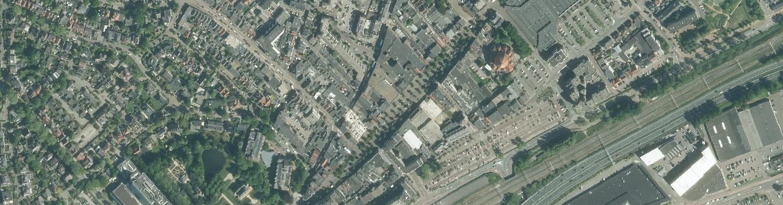 Luchtfoto van Meerplein