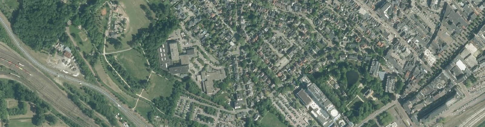 Luchtfoto van Vondellaan