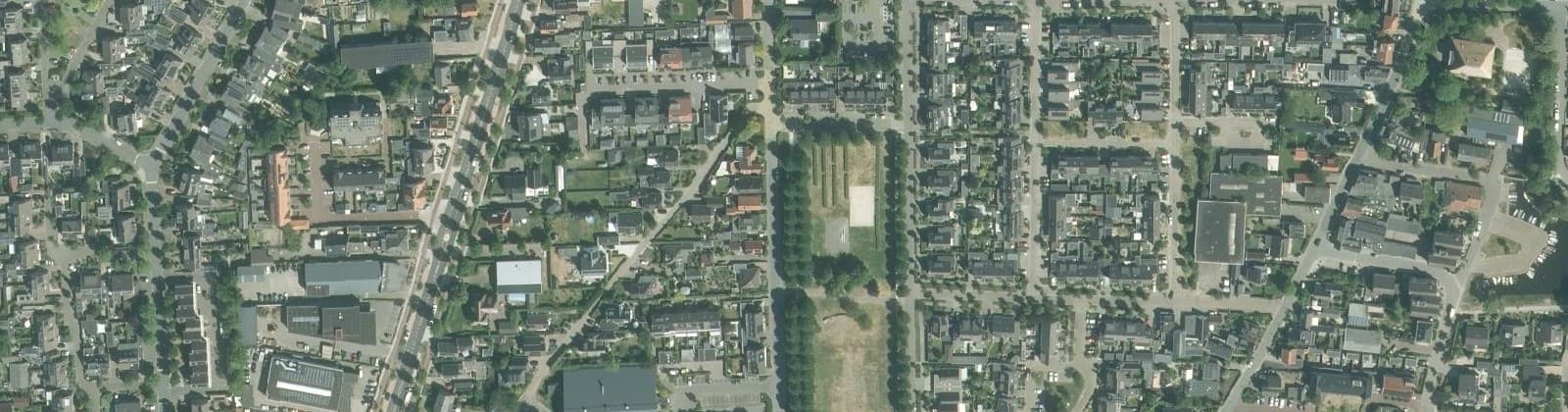 Luchtfoto van Limmen Centrum