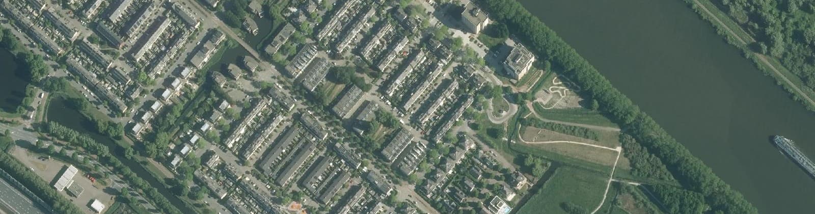 Luchtfoto van Vlindertuin