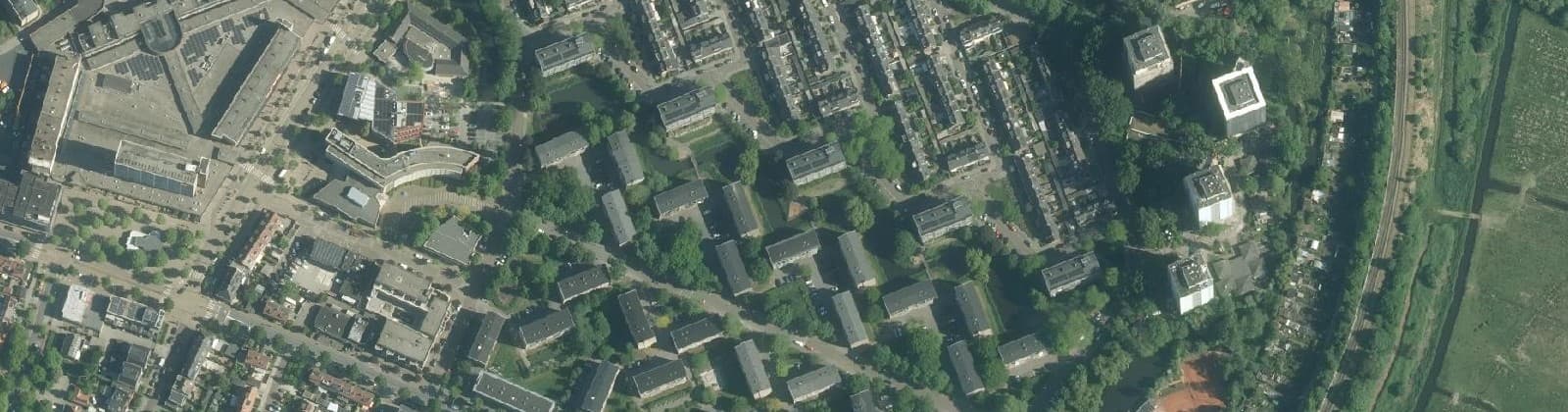 Luchtfoto van Ruimzicht Oost