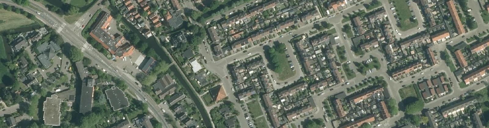 Luchtfoto van Edam-Singelwijk