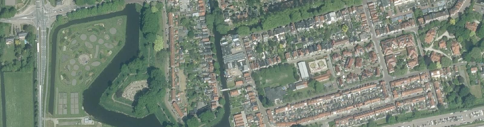 Luchtfoto van Centrum Zuid-West