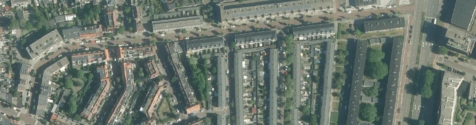 Luchtfoto van Cremerbuurt