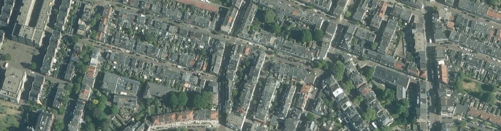 Luchtfoto van Frans Halsbuurt