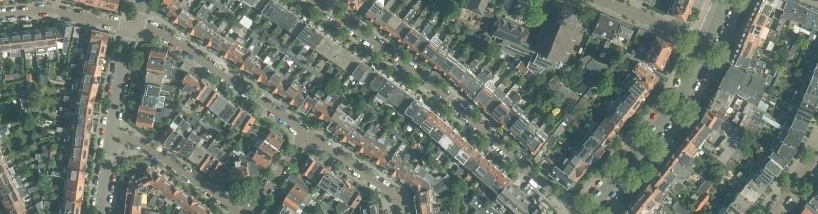 Luchtfoto van Burgemeesterskwartier