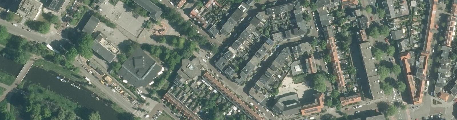 Luchtfoto van Rivierenbuurt