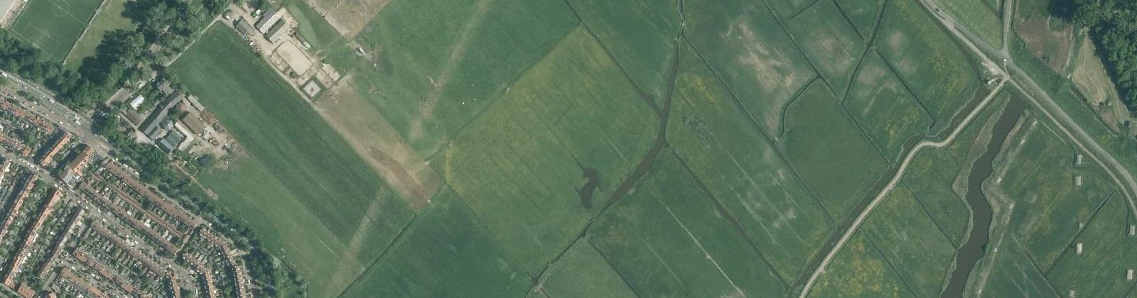 Luchtfoto van Hekslootpolder
