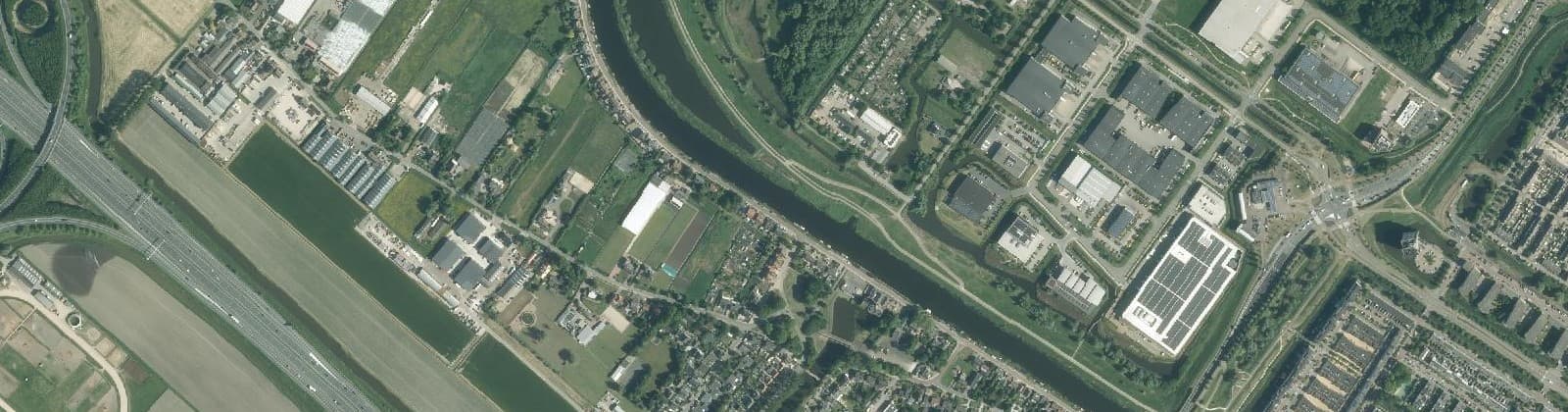 Luchtfoto van Lijnden