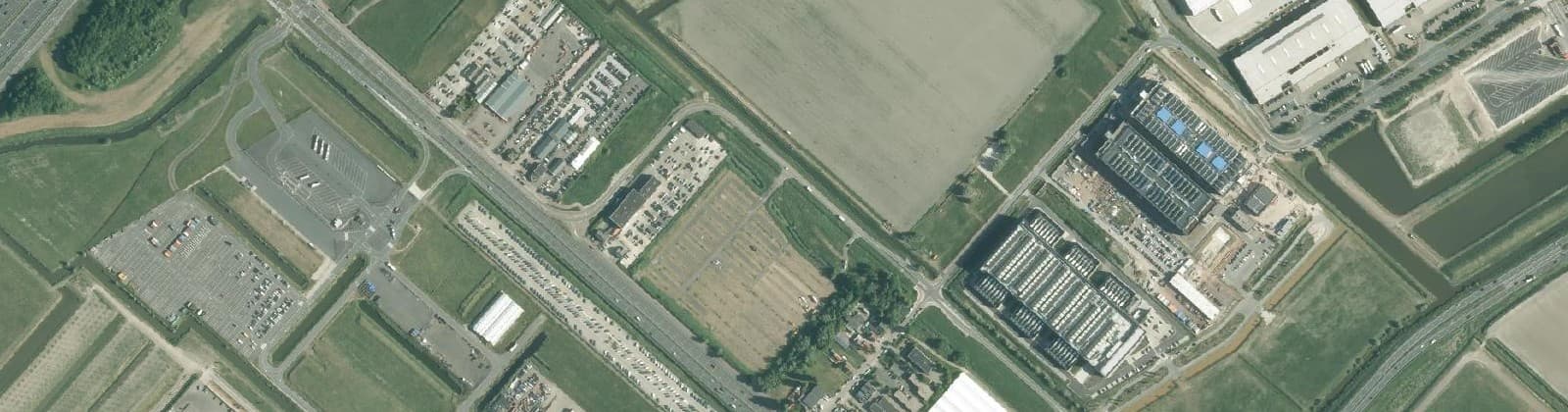 Luchtfoto van Rozenburg Noord
