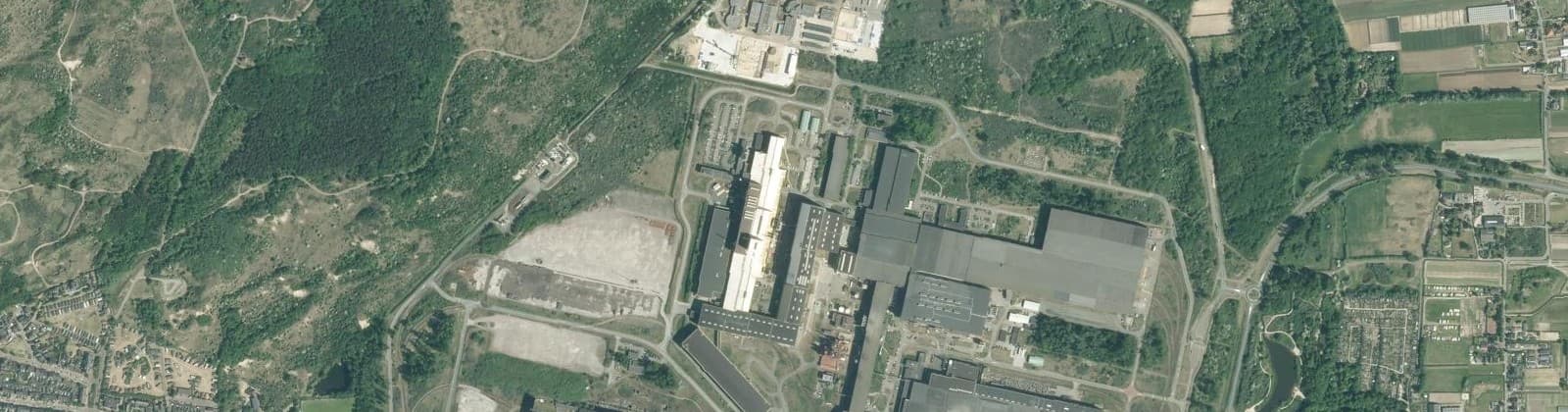 Luchtfoto van Industriegebied