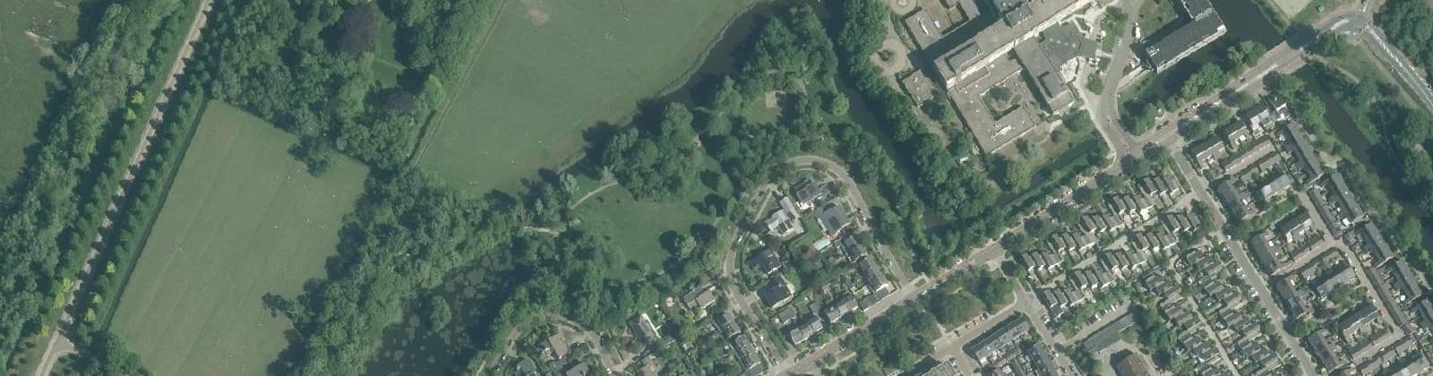 Luchtfoto van Steenstrapark