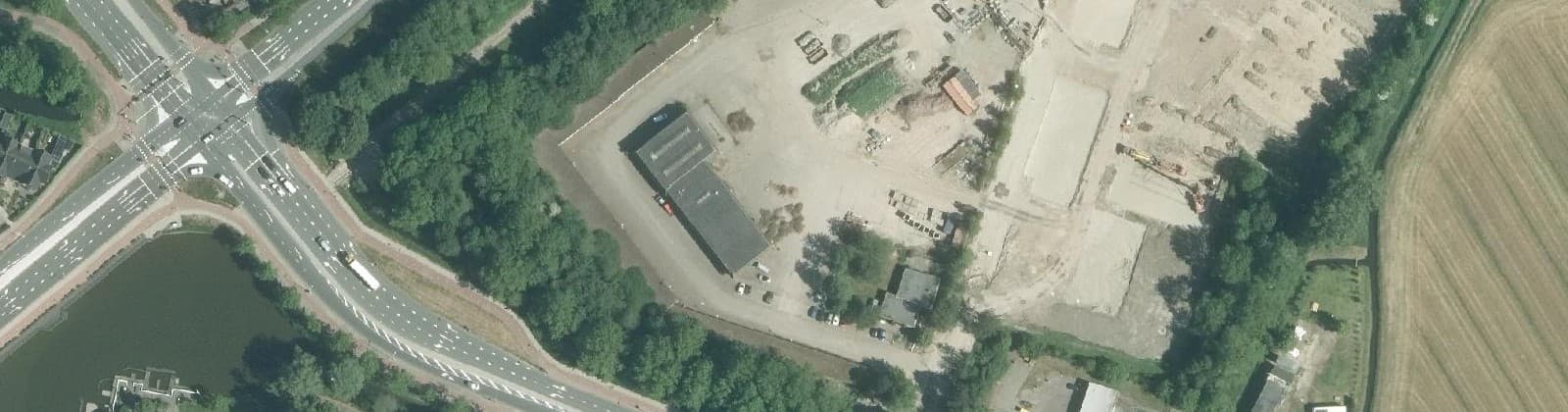Luchtfoto van Tolhek